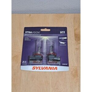 BRAND NEW Sylvania H11 XtraVision Halogen Headlight Bulbs – Pack of 2 White